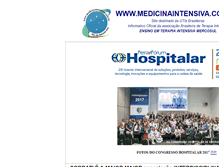 Tablet Screenshot of medicinaintensiva.com.br